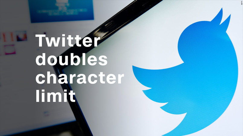 Twitter doubles its Tweet character limit